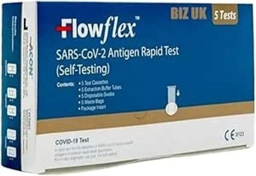 Flowflex Covid-19 Rapid Antigen Home Test Kit 5 Pack Exp 11/2026