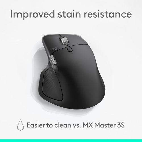 Logitech MX Master 4 Mouse Ergonomic Wireless Bluetooth Win Mac Graphite 2YR WTY — image 9