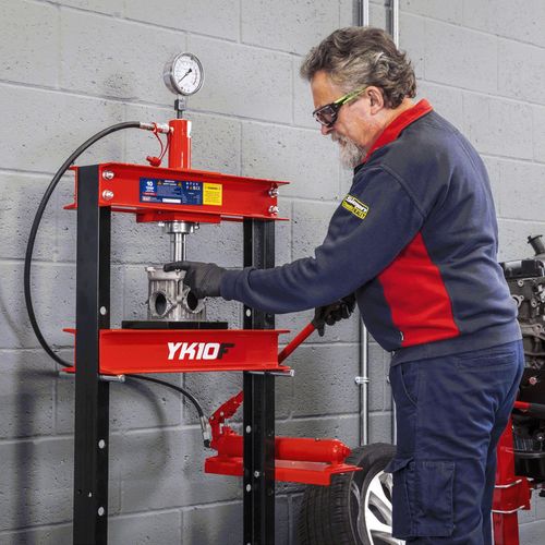 Sealey Hydraulic Press 10tonne Floor Type Heavy Duty Workshop Floor Press YK10F — image 6