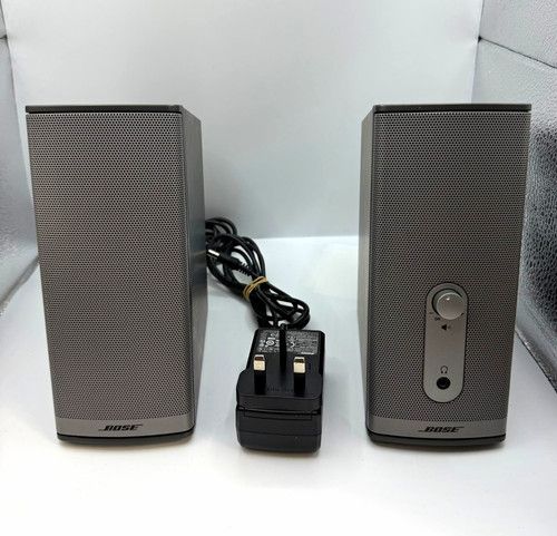 Bose Companion 2 Series II 2.0 Wired PC Speakers 3.5mm Volume Headphone Jack