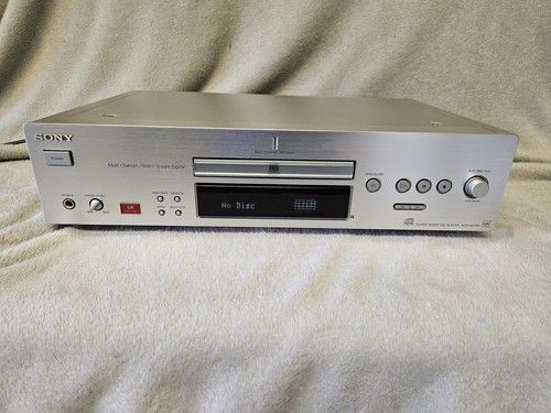 Sony SCD-XB790QS Uk Tune CD Player. Silver. Manual. Outputs RCA, Optical & 5.1 .