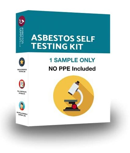Asbestos Sample Only Test/Testing Kit (Test 1 Sample) - No PPE Inc, Same day — image 1