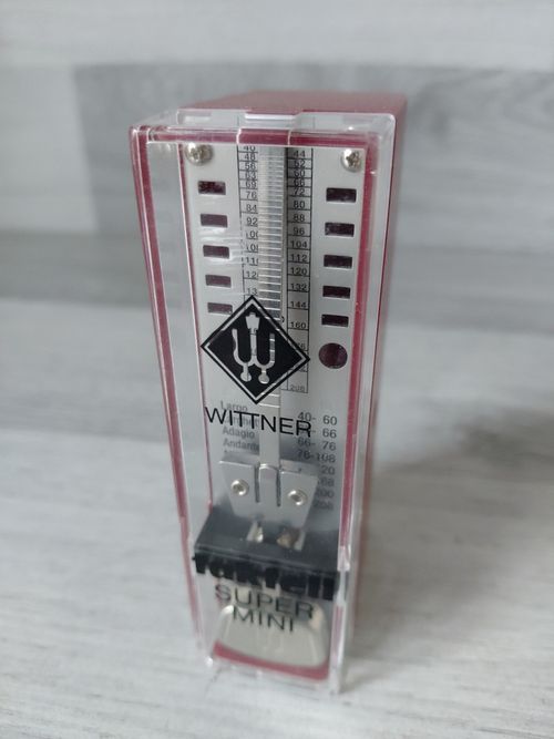 Wittner Taktell Super Mini Metronome Ruby Made In Germany  — image 18