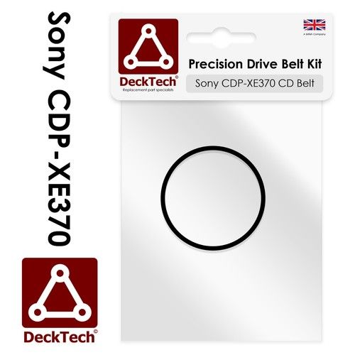 DeckTech® Replacement CD Loading Belt for Sony CDP-XE370 CDPXE370 CDP XE370