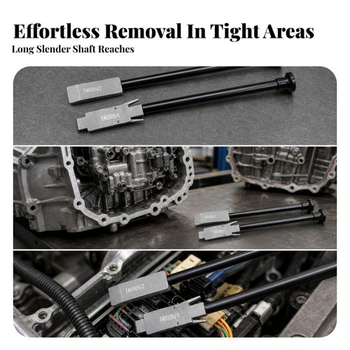 2 Pieces Connector Removal Tool Slim Electrical Connector Separator Sturdy — image 2