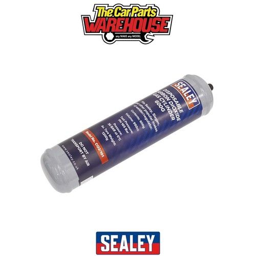 Sealey CO2-101 Disposable Carbon Dioxide Gas Cylinder 600g