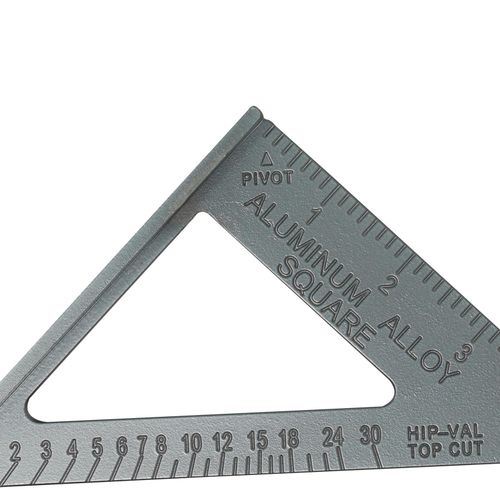  6'' Aluminium Alloy Roofing Rafter Square Triangle Angle Guide — image 10