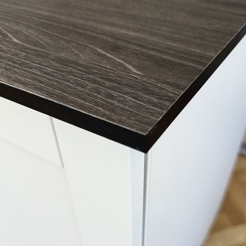 SALE BLACK OAK Kitchen Worktop Compact Laminate Solid Core Splashback Bath panel — image 1