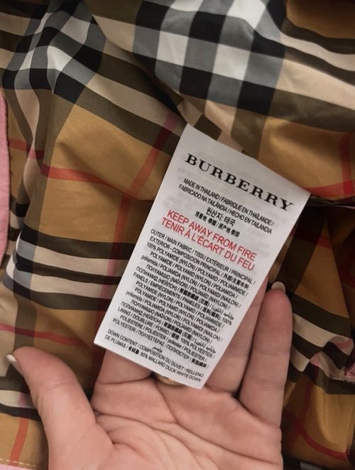 Burberry Snowsuit Infant 6 Months