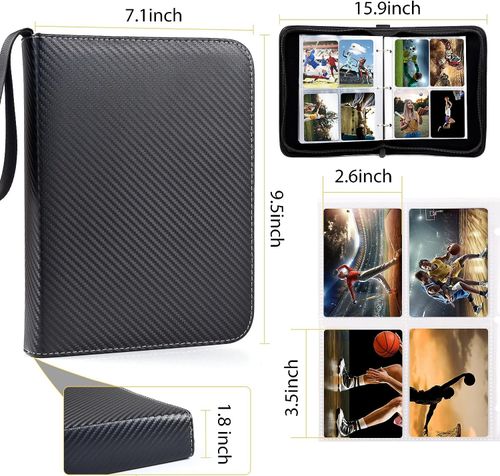 900 Cards Trading Card Album Card Binder Card Folder Card Game Collection Binder — image 1