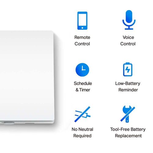 Tapo S210 Smart Light Switch 1 Gang 1 Way, Remote Control Smart Switch, Voice — image 3