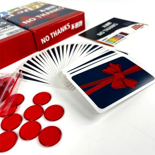 No Thanks Card Game, Fun Strategy Tabletop Game for Family Friends Game Nights — image 3