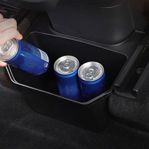 Rear Center Console Organizer Garbage Can For Tesla Model Y Model 3 — image 1