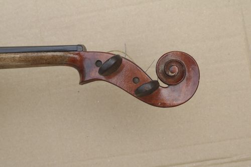 old Silent wooden Violin — image 5
