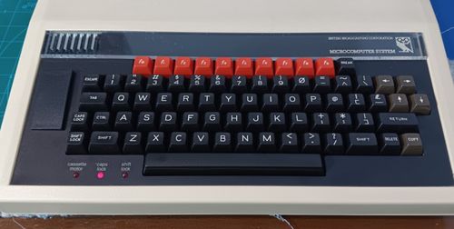 BBC Micro 32k Model B Computer ISSUE 7 recapped PSU Working Condition — image 4