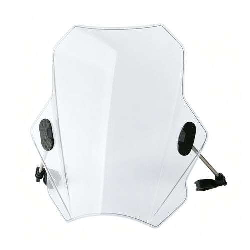 Universal Adjustable Motorcycle Windscreen Windshield Cover For Bikes 7/8" 1" — image 4