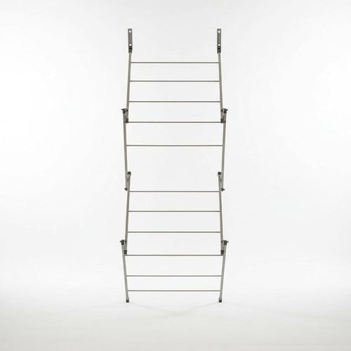 Over Door Clothes Airer Utility Caravan Towel Clothes Drying Rack Hanger Compact — image 12