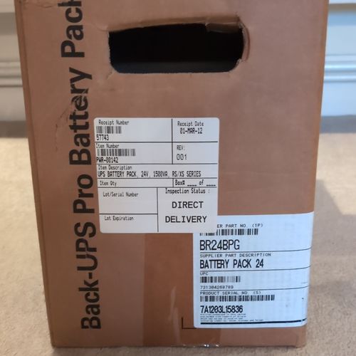 APC Back-UPS Pro Battery Pack 24V BR24BPG Runtime Extension Pack — image 7