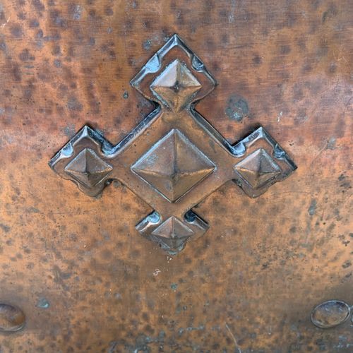 Antique Copper Coal Bin — image 18