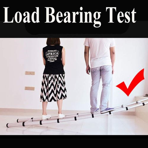 Telescopic Loft Ladder Extendable Collapsible Step Ladders Foldable Heavy Duty — image 6