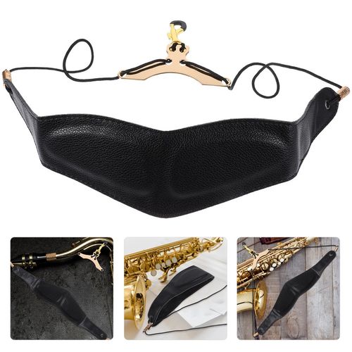 Saxophone Strap Adjustable Saxophone Neck Strap Alto Sax Strap with — image 3