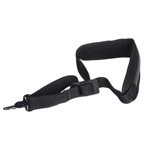 Leather Padded Saxophone Adjustable Neck Strap with Snap Hook for Alto Sax — image 7