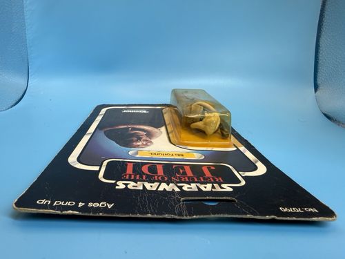1983 Factory Sealed MOC Bib Fortuna Vintage Star Wars Kenner ROTJ 77 Back Rare — image 6