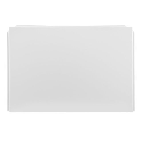 Essentials White Acrylic Bath End Panel for Straight Square Baths 700-750mm — image 3