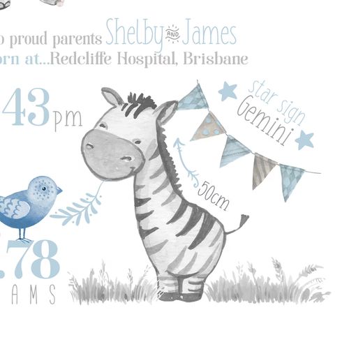 New Baby Boy Gift, Personalised Baby Gift For Boy, New Baby Gift, Christening — image 6