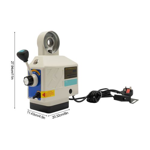 (X-axis Power Feed Table Milling Fit Align Power Feed Unit UK Plug Power Feeder — image 3