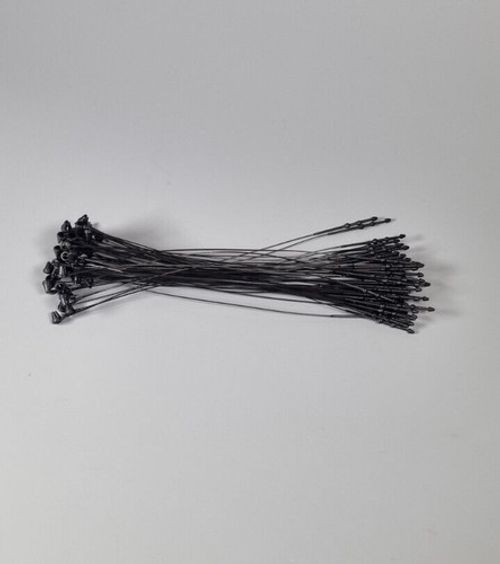 Loop Lock Clothing Label Tags Black Retail Price Tag 5" 130mm 25/50/100/1000