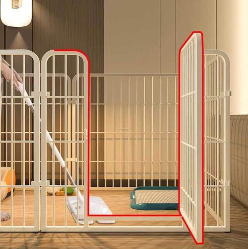 6 Panel Dog Pen Pet Puppy Playpen Metal Exercise Play Fence for Indoor/Outdoor — image 9