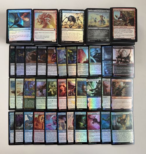 100 MTG Foil Lot - Common, Uncommon - Commander EDH Magic The Gathering — image 1