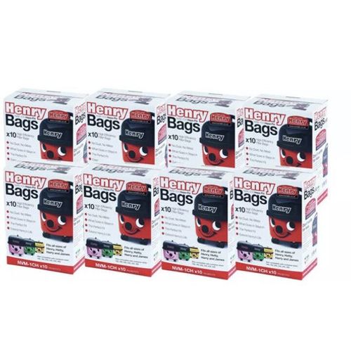 Henry Hoover Bags Hepaflo NVM-1CH 907075 Numatic Hetty James Harry NRV 604015