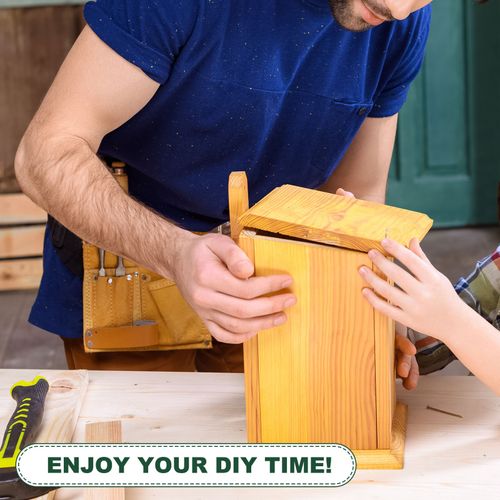 6pcs 2mm Basswood Plywood Sheets 8"x8"x3/32" Plywood Boards Craft Wood Sheet] — image 7