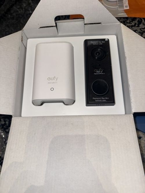 Eufy Security Video Doorbell S220 2K (Battery-Powered) with HomeBase 2 2K  