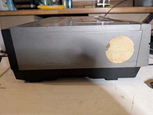 JVC HR-7350EK Top Loading VHS VCR Video Cassette Recorder partly tested — image 13