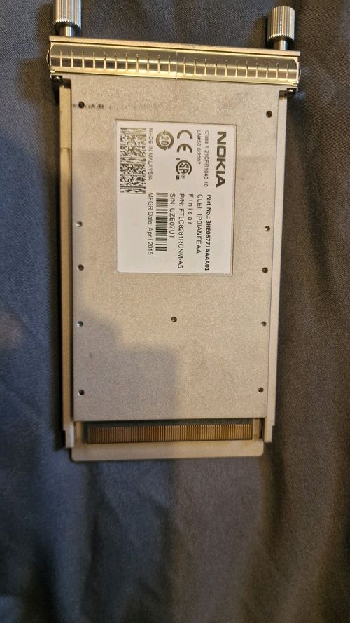 Nokia (Alcatel-Lucent) 3HE06771AA compatible 100G CFP SR10 Module — image 2