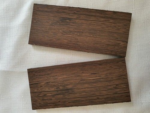 Wenge wood Knife Scales  Handle blank knife making supply exotic wood blanks