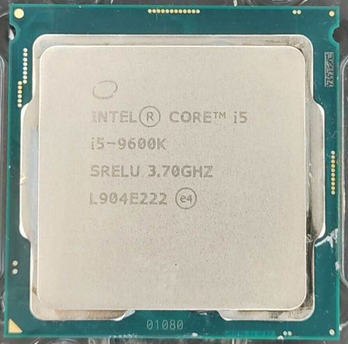 Intel SRELU Core i5-9600K 3.7GHz LGA1151 6-Core CPU Processor — image 1