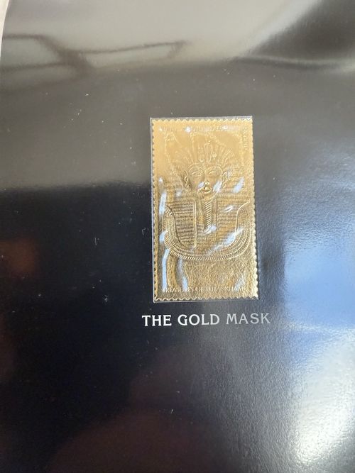 Collection Of 21 solid  Gold Stamps And 20 First Day Covers From Staffa Scotland — image 21