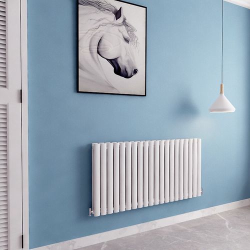 Designer Radiator Horizontal Vertical Oval Column Flat Panel Central Heating Rad — image 3