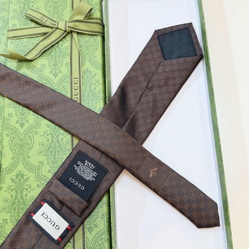 Authentic Gucci Tie Mens GG — image 8