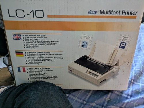 Star LC10. printer reduced price more photos added
