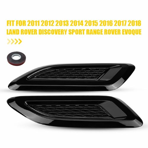 For Range Rover Evoque Bonnet Vents Gloss Black Dynamic Style 2011-2018 Dummy — image 12