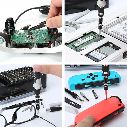 Precision Screwdriver Tool Kit 115pc Ideal For Model Railway & Hobby - Dekton — image 5