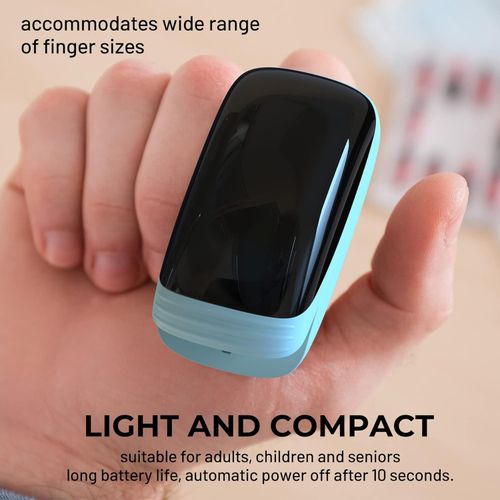 NEW Fingertip Oximeter Oxygen Blood, Pulse SpO2 Monitor Saturation Meter UK — image 5