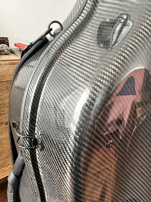 GEWA 4/4 Idea Original Carbon Fibre 2.9 Cello Case Black — image 18
