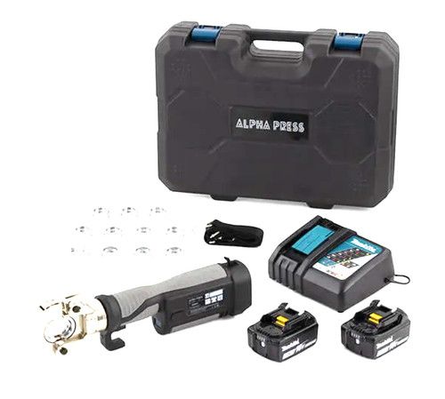 Alpha Press AP-GES-300 Electrical Terminal Crimping Tool **USED, 417 cycles**