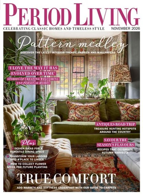 PERIOD LIVING MAGAZINE NOVEMBER 2026 ~ NEW ~